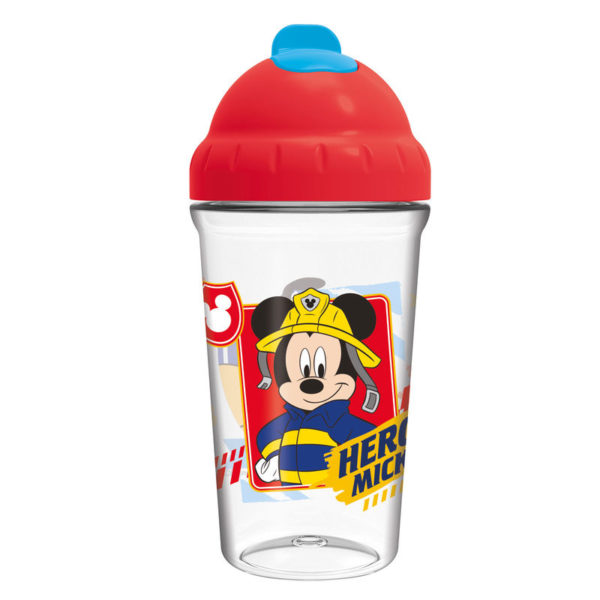 Vaso Mickey Disney baby pajita flexible