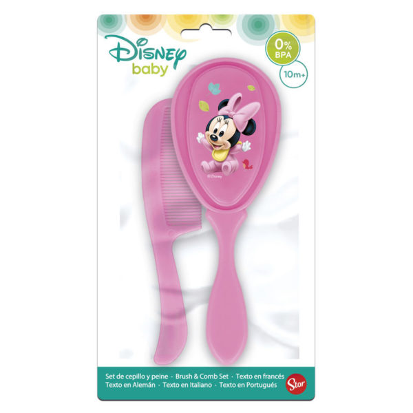 Set cepillo y peine Minnie Disney baby