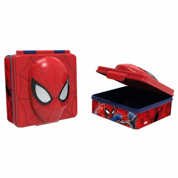 Sandwichera 3D Spiderman Marvel