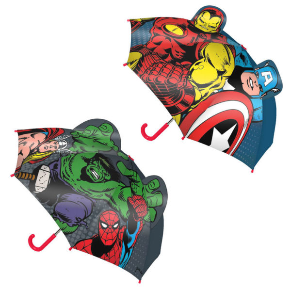 Paraguas manual Pop-Up Vengadores Avengers Marvel 42cm surtido