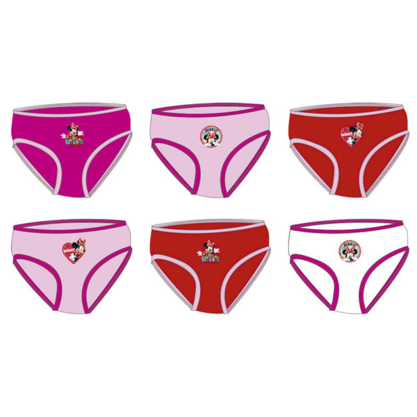 Pack 3 bragas Minnie Disney surtido