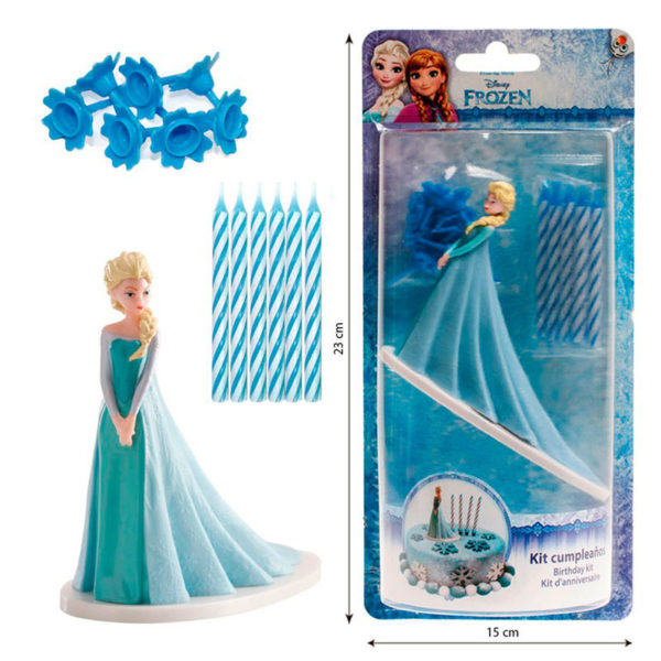 Kit decoracion tartas Frozen Disney velas