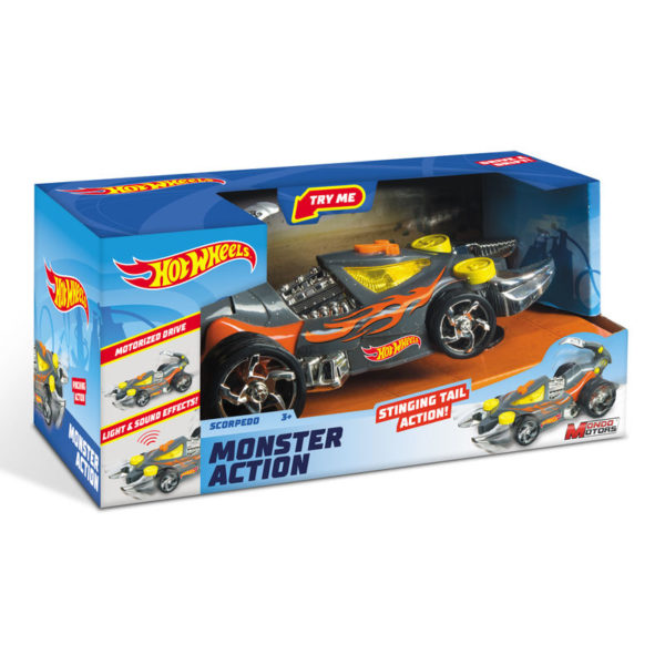 Coche Monster Action Scorpedo Hot Wheels