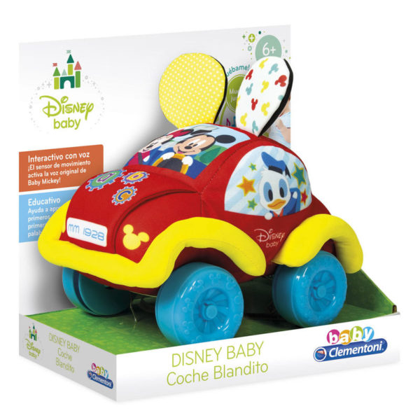 Coche interactivo blandito Baby Disney