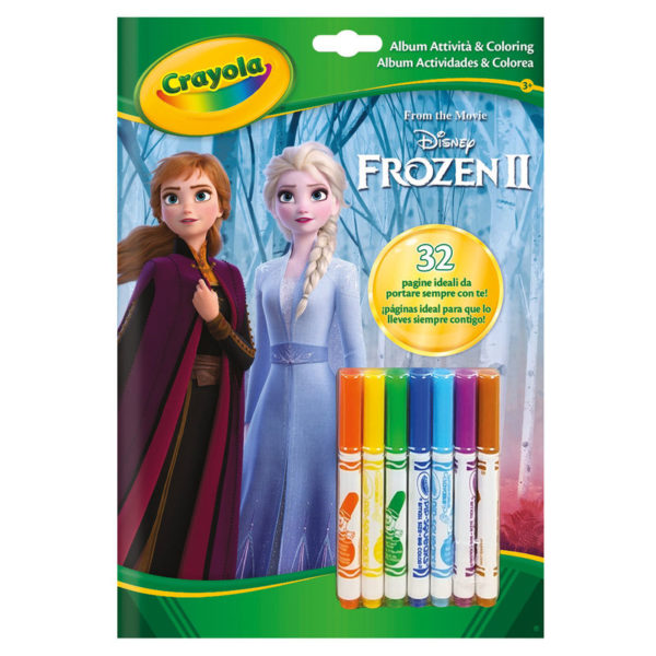 Libro actividades Frozen 2 Disney