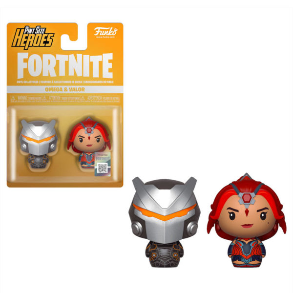 Pack 2 figuras Pint Size Fortnite Omega & Valor