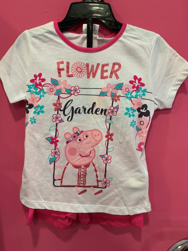 Pijama manga corta Peppa Pig