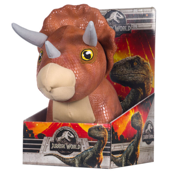 Peluche Dinosaurio Triceratops Jurassic World 25cm