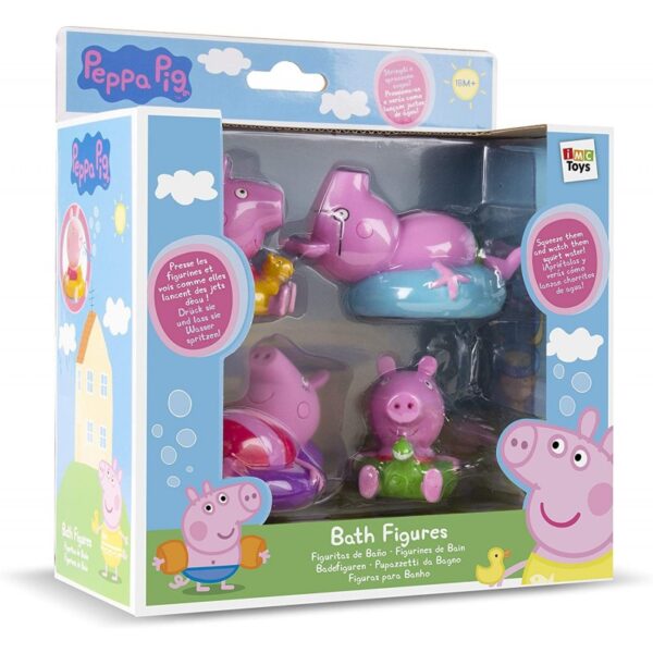 PEPPA PIG FIGURAS DE BAÑO