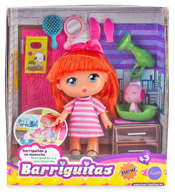 Barriguitas Muñeca con mascota