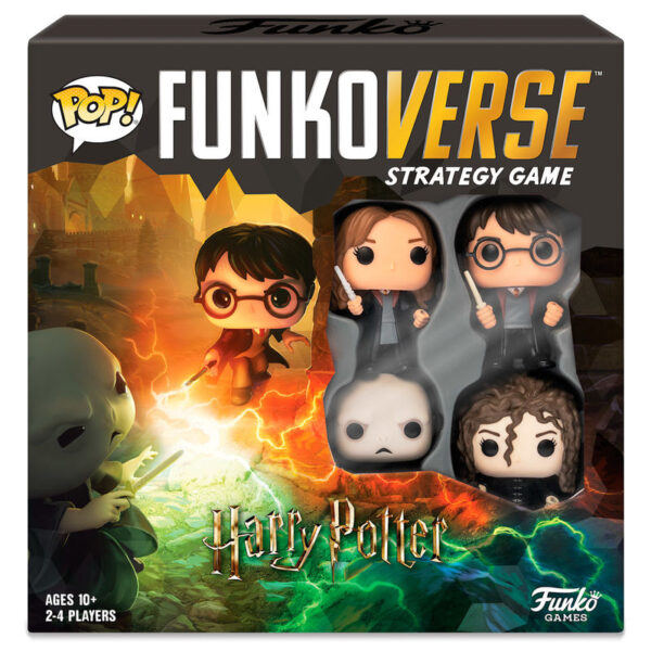 Juego mesa POP Funkoverse Harry Potter 4fig Español