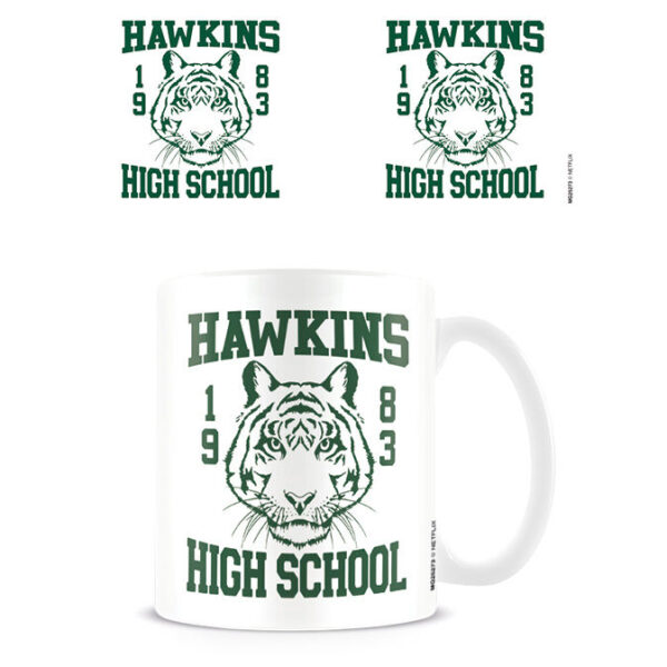 Taza Hawkins High School Stranger Things