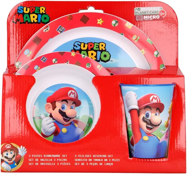 Set Desayuno Micro Super Mario