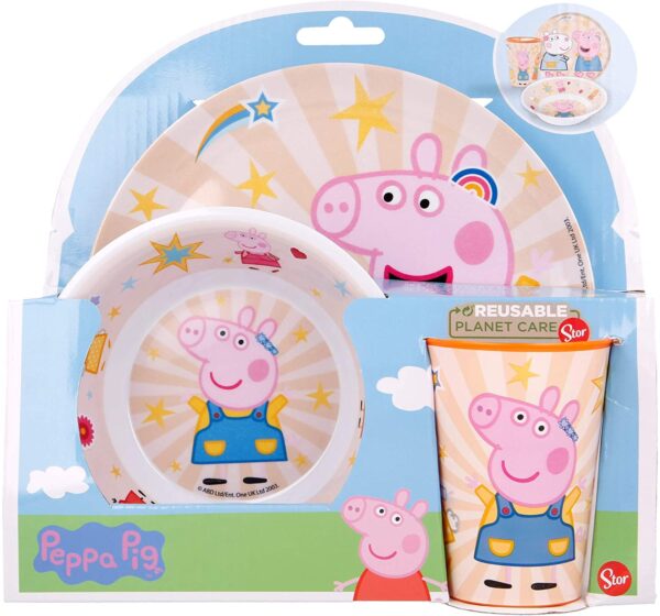 Set Desayuno Micro Peppa Pig