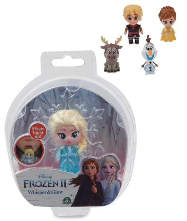 FIGURA ELSA FROZEN II SOPLAS Y SE ILUMINA SURTIDO