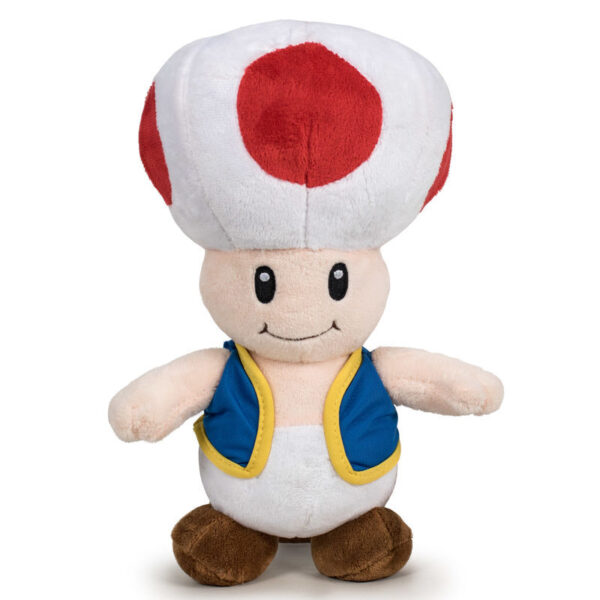 Peluche Toad Super Mario Bros soft 26cm