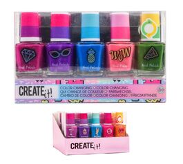 Set 5 pintauñas de Create It