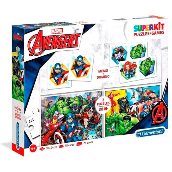 SUPERKIT VENGADORES AVENGERS MARVEL