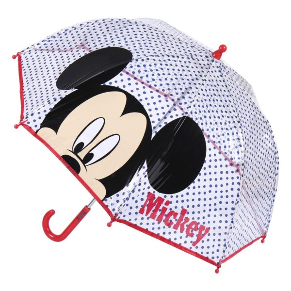 Paraguas Poe Burbuja Mickey Disney Manual 45cm.