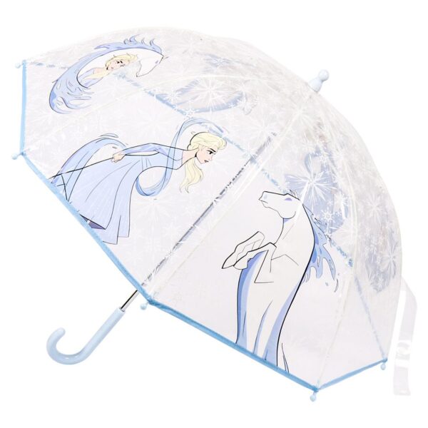 Paraguas Manual Frozen Disney Transparente 45cm.