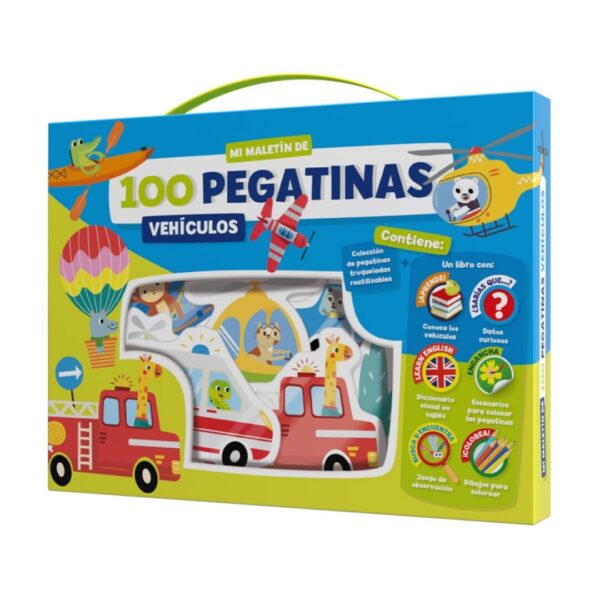 MALETIN 100 PEGATINAS – VEHICULOS