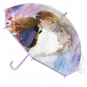 Paraguas Manual Frozen Disney Transparente 45cm.