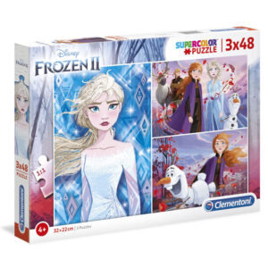 Puzzle Maxi Frozen 2 Disney 3x48pzs