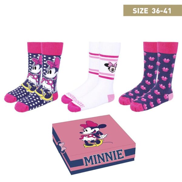 Pack 3 calcetines Minnie Disney