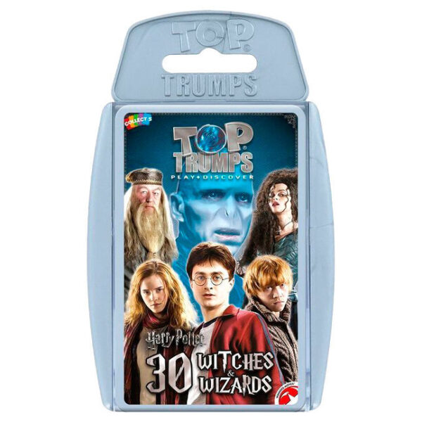 Juego cartas Harry Potter 30 Brujas y Magos Top Trumps Español