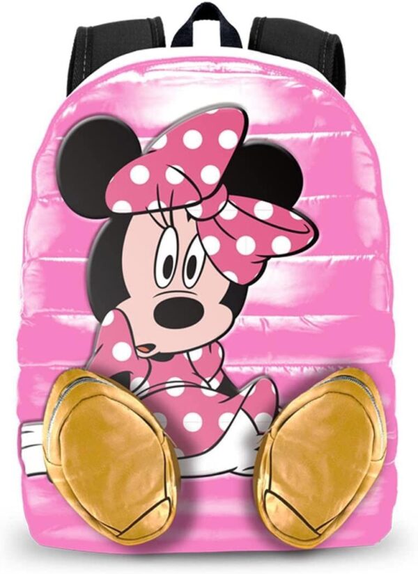 Mochila Shoes Minnie Disney 41x30x13cm.