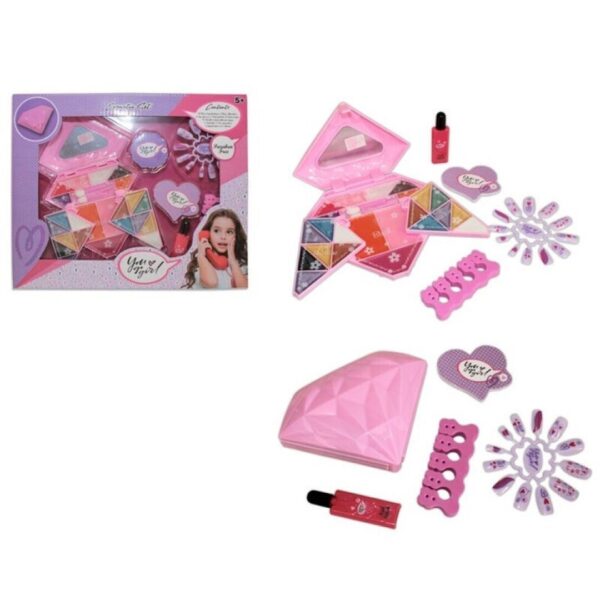 Set Cosmetica >Maquilla Y Uñas 30,5X25,5X5Cm.