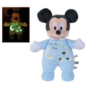 Peluche Brilla en la Oscuridad Mickey Disney sotf 25cm