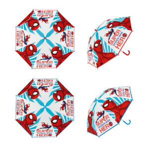 Paraguas Manual Spiderman Marvel Transparente 46