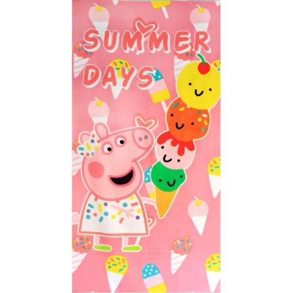 Toalla playa microfibra de Peppa Pig