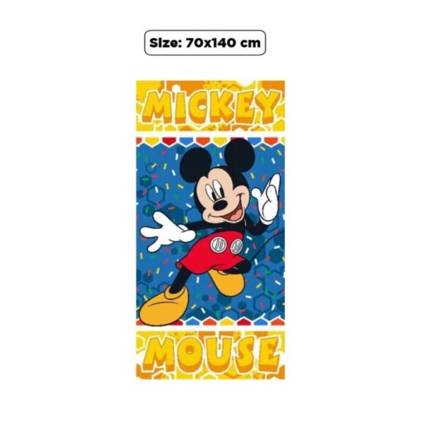 Toalla playa microfibra de Mickey Mouse
