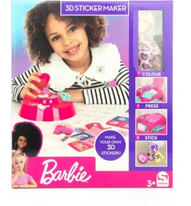 Creador stickers 3D y muñeca de Barbie