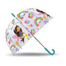 Paraguas manual La Casa de Muñecas de Gabby 46cm