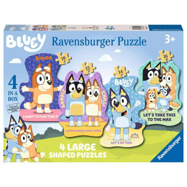 Puzzle Bluey 12-16-20-24pzs